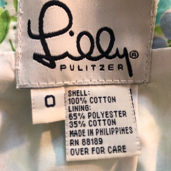 Lilly Pulitzer A-line Skirt Size 0 - Picture 3 of 4